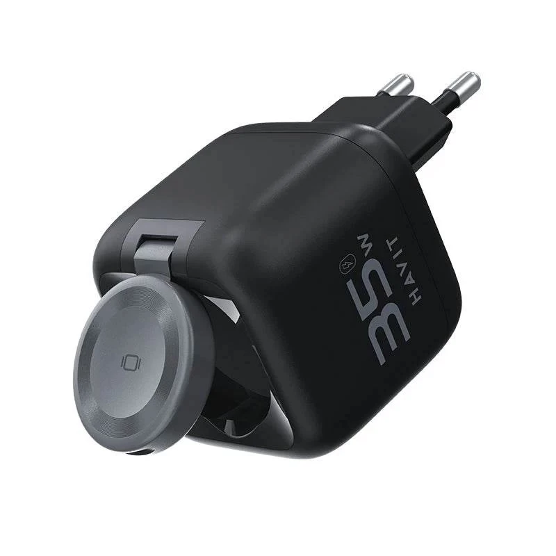 GaN travel charger Havit UC250 A-EU 20V 1xUSB-C 0.7m black