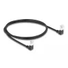 Network Cable DeLOCK RJ45 Cat.6A 1m Black