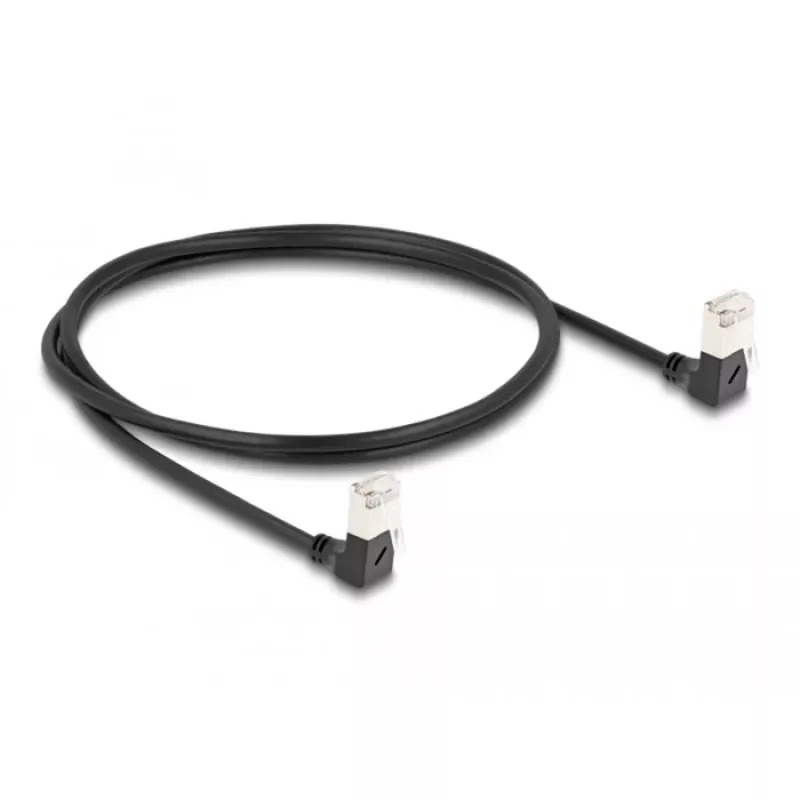 Network Cable DeLOCK RJ45 Cat.6A 1m Black