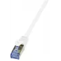 Networking Cable LogiLink Cat6a S/FTP RJ-45 1.5m White