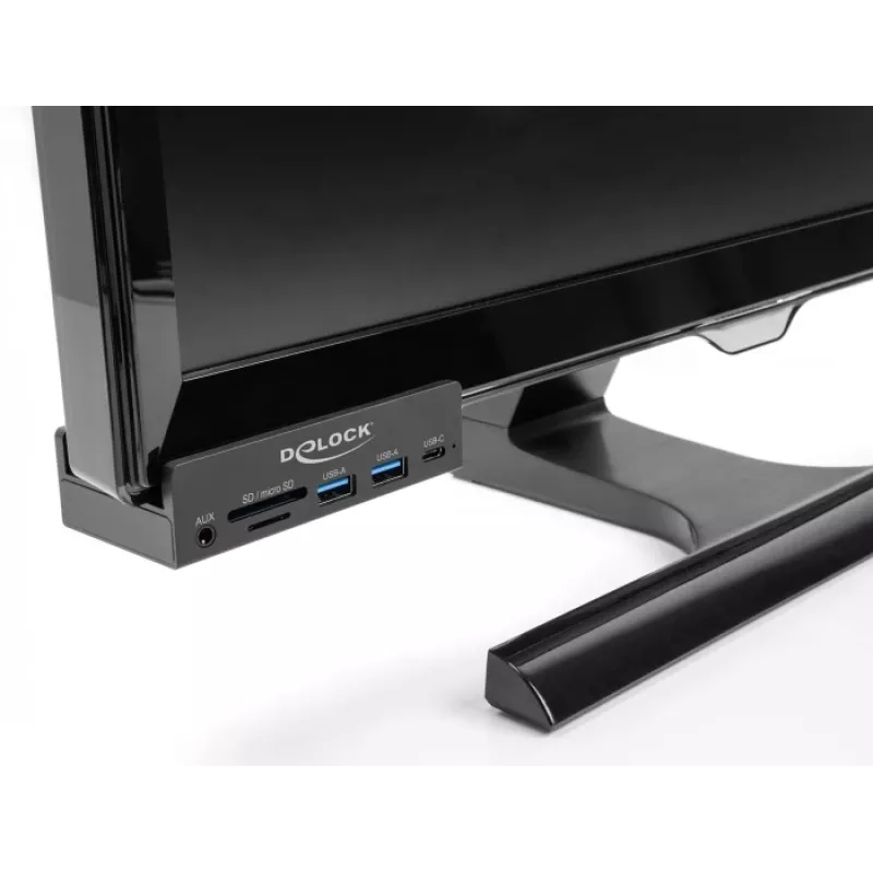 DeLOCK 64285 USB 2.0 Type-A Hub 5000 Mbit/s Black