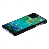 Phone case iKins for iPhone 11 Pro Max — water lilies design, black