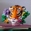 Construction toy LEGO Art Fauna Collection Tiger set 31217 - buildable tiger model