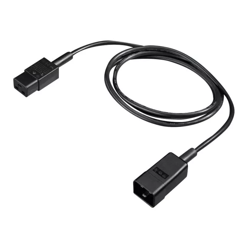 Rittal DK 7200.217 Black 1.8 m C20 coupler C19 coupler