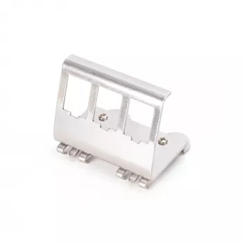 Adapter Digitus AN-25183 for 3x Keystone module Stainless steel