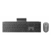 Wireless keyboard and mouse set Lenovo 700 Modern Multi-Device — US English layout, Bluetooth, Luna Grey