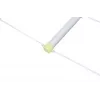 Rehabilitation bed ladder Qmed DRQM3G0AAXXXP, 4 steps, polyethylene, max load 90 kg, fluorescent, rung width 25 cm