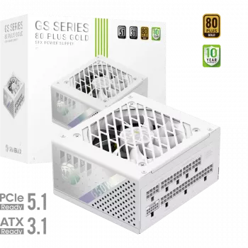 Gamemax Power Supply, 80 PLUS, Gold | GS 650G WH | 650 W