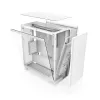 PC Case NZXT H7 Flow RGB Midi Tower White — Tempered Glass, EATX, Front 3×120mm, USB-C