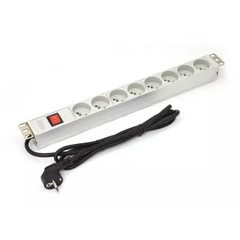 DIGITUS Professional a-19-STRIP-2-IMP - power distribution unit (Rack - rack-mountable) - AC 250 V - input Power Supply - output