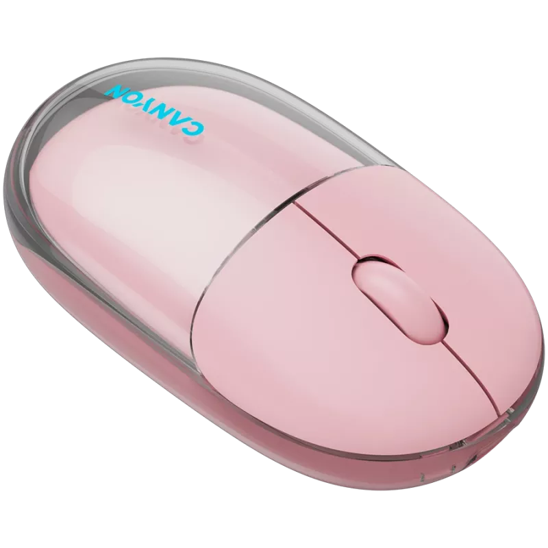 CANYON mouse OnClick 24 BT/ Wireless Transparent/Pink