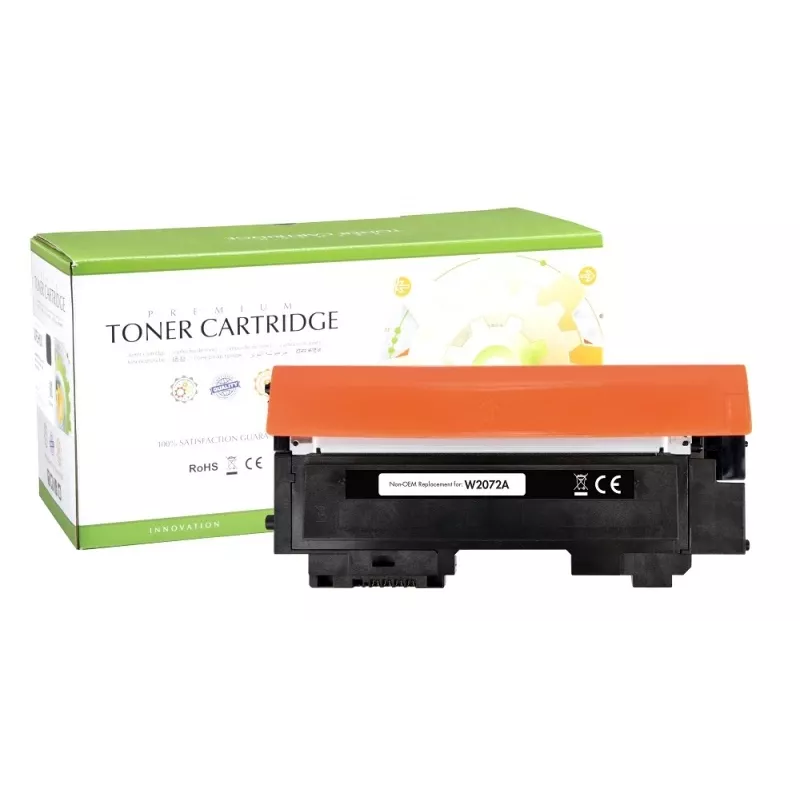 Compatible Static-Control HP 117A (W2072A) Toner Cartridge, Yellow