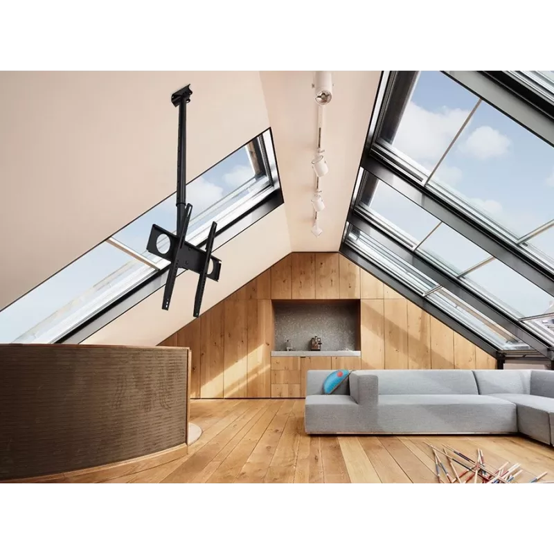 Wall/Ceiling Bracket MACLEAN MC-631 for 32–55 inch TVs, universal mount, load capacity up to 50 kg