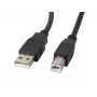 Lanberg CA-USBA-11CC-0050-BK USB Cable 5 M 2.0 USB B Black (CA-USBA-11CC-0050-BK)