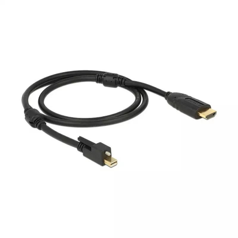Video Cable Adapter DeLOCK 83730 Mini DisplayPort to HDMI 2m Black