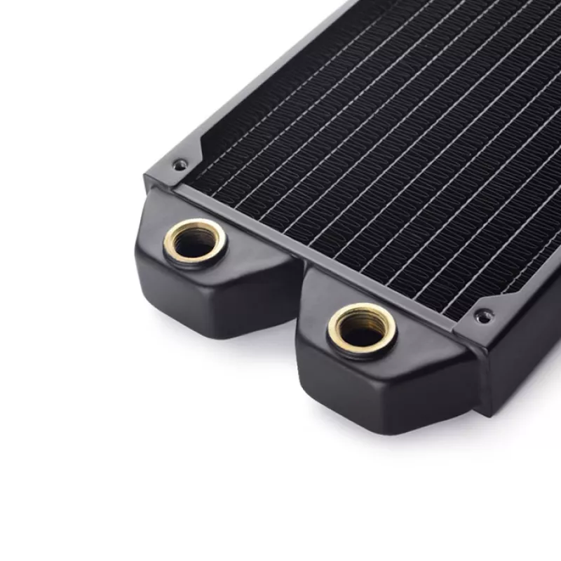 Radiator 120mm BitsPower Tarasque BPTA-NLSS120-F2PB — single 120mm fan slim radiator