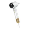 Hair dryer DENVER HDD-1400W, 1400 W, white, 110–240 V, 1.8 m cord, 25–75 °C, 70×89×280 mm