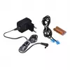 DECT telephone Panasonic KX-TG1611, black, 1.9 GHz, 1.25 inch display, up to 15 h talk, 50-contact phonebook