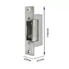 Electric strike with lock memory, 600mA, 12V