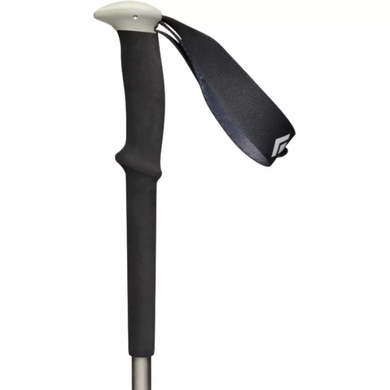 Trekking Poles Trail, Fitness Device black/olive green, 1 Pair, 100-140 cm