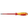 Knipex VDE VDE Slotted Screwdriver Blade Width: 3 mm Blade Length: 100 mm DIN EN 60900 (98 20 30)