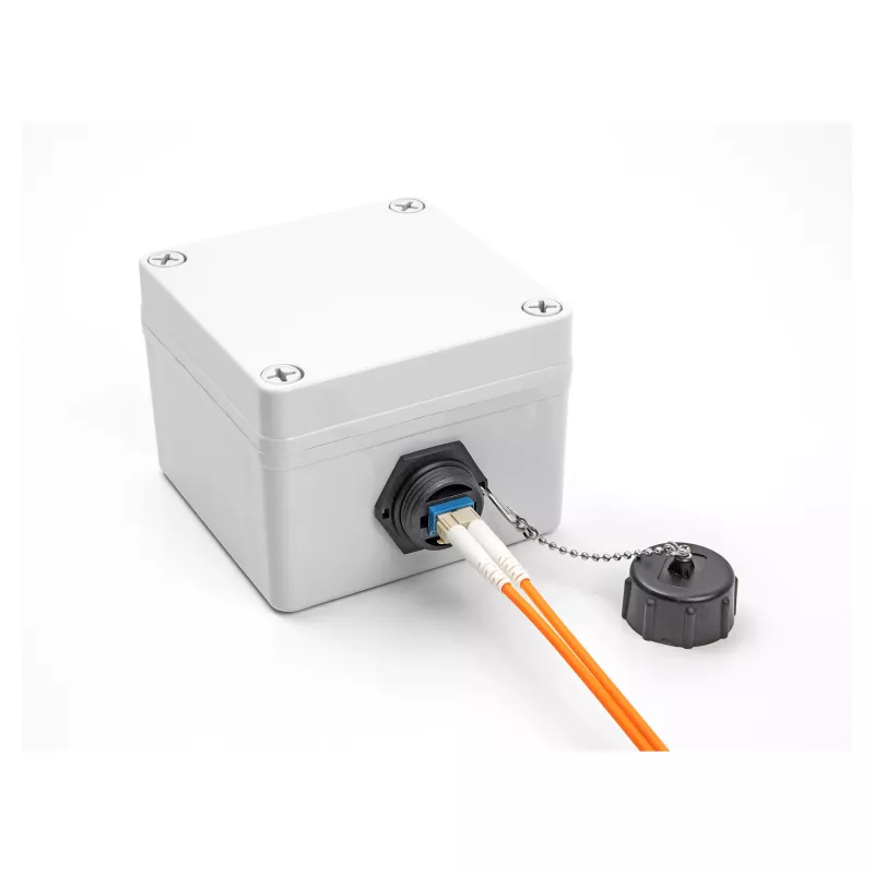 DeLOCK Optical fiber connector LC Duplex Single-mode IP68 waterproof