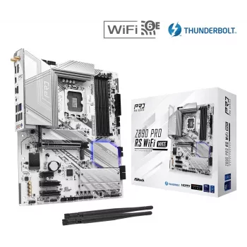 Motherboard ASRock Z890 Pro RS WiFi White Intel Z890 LGA 1851 ATX