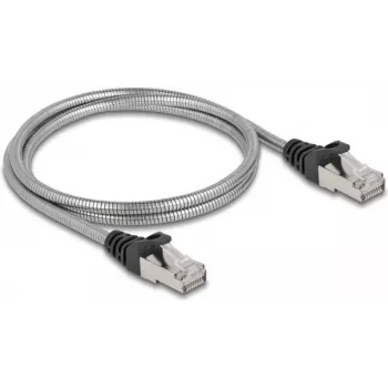 Network Cable DeLOCK RJ45 Cable Cat.6A U/FTP RJ-45 1m Silver