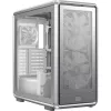 PC Midi Tower Cooler Master MasterFrame 600 Mesh Silver — supports ATX/EATX, front 2×200mm, 2.5 inch/3.5 inch drives