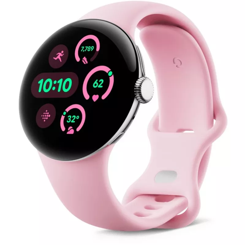 Google Pixel Watch 3 - 41 mm - Aluminium Silver polished