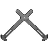 Notebook desk holder MACLEAN MC-836 — adjustable height, ergonomic design, black, for horizontal laptop use (58.5×236×320 mm)