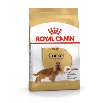 Dry Dog Food Royal Canin Cocker Adult 12 kg — Poultry, 25% Protein, 14% Fat