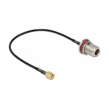 Antenna Cable DeLOCK 89059 RP-SMA plug to N jack RG-174 30 cm