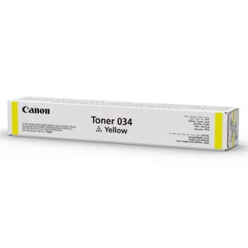 Canon 034 toner cartridge 1 pc(s) Original Yellow