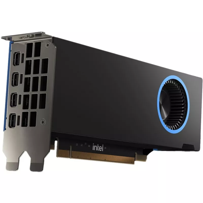 Graphics card INTEL Arc Pro B50 — 16 GB GDDR6, 128-bit, PCIe 5.0, active cooling