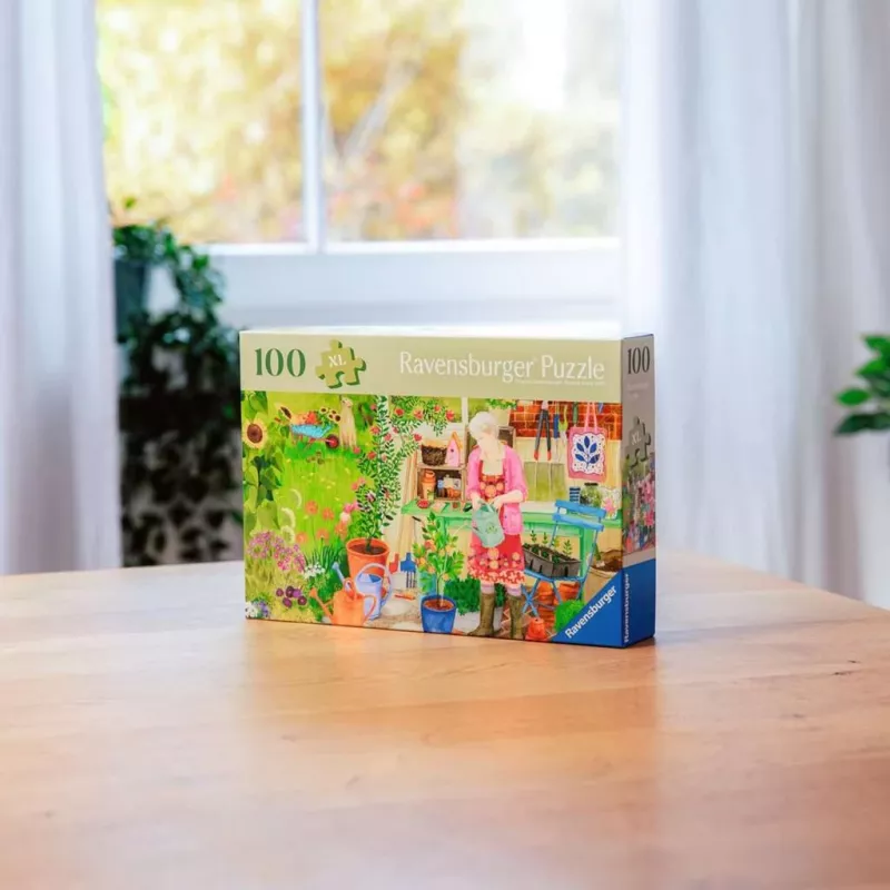 Jigsaw Puzzle Ravensburger Puzzle XL Garden - 100 pieces, oversized pieces