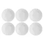 Soup plates set LA PORCELLANA BIANCA Ducale White, 6 pieces, 22 cm
