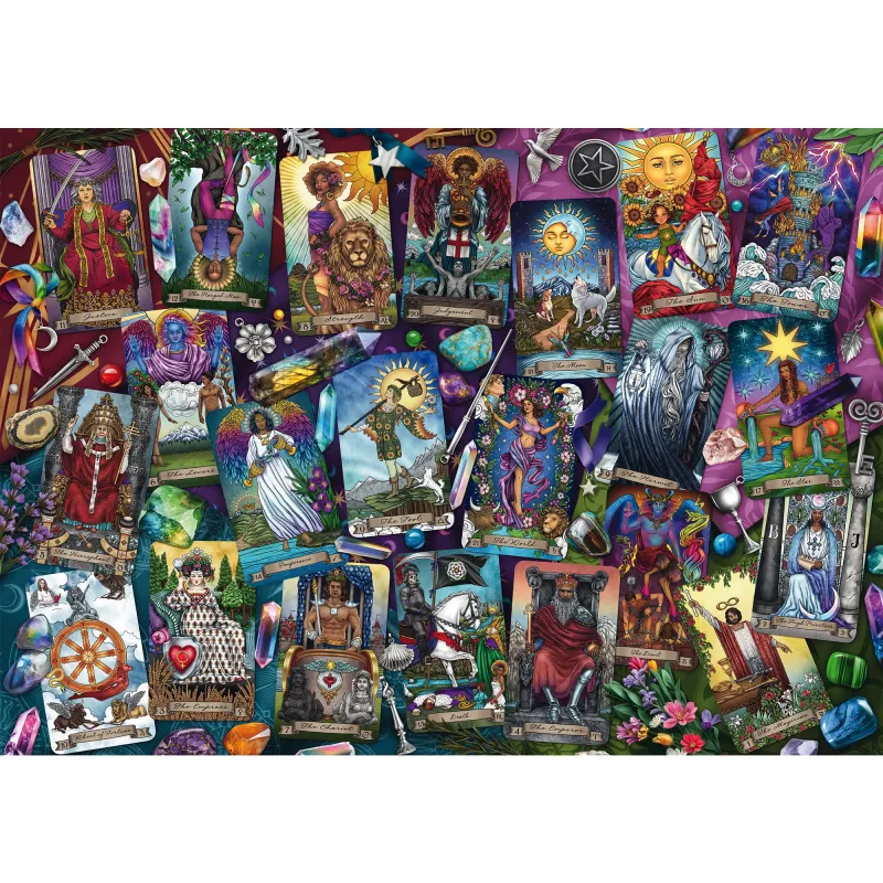 Card jigsaw puzzle, schmidt spiele Mysterious Tarot Cards — 1000 pieces