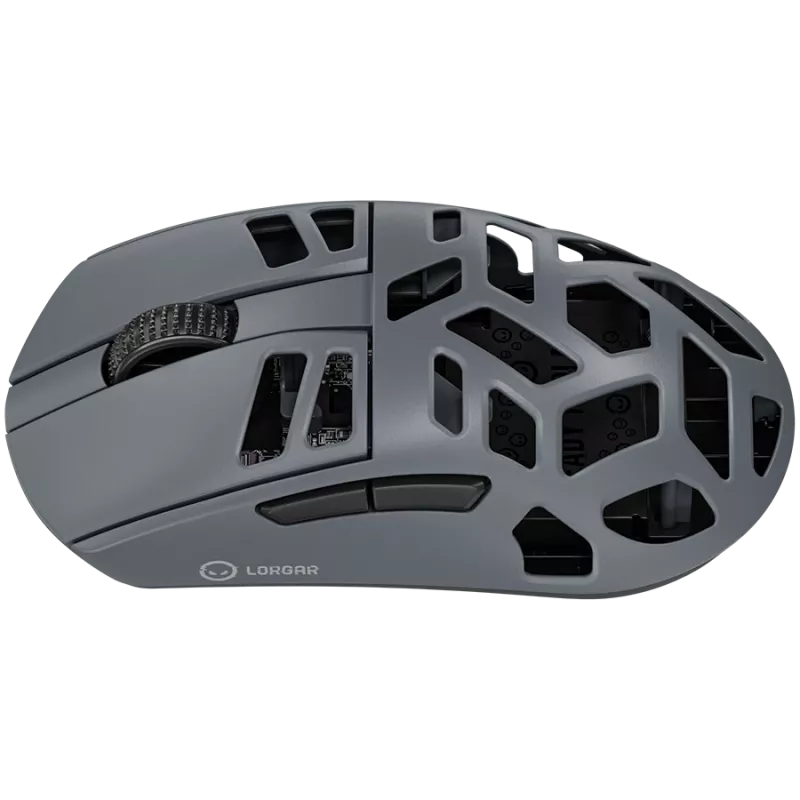 LORGAR MSE90W, Magnesium Alloy Wireless Gaming Mouse Elite, Dark Grey