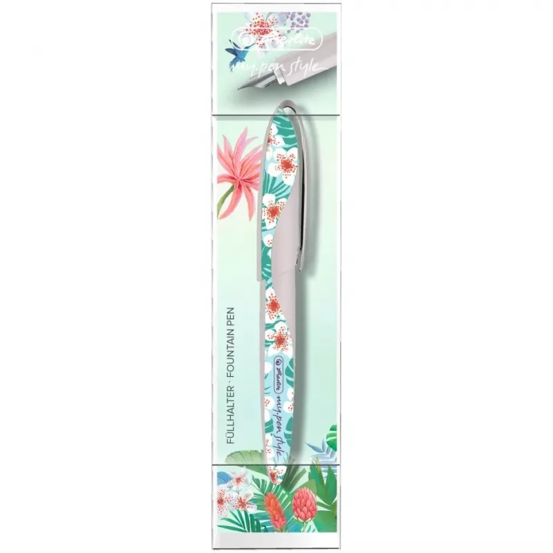 Fountain pen Herlitz my.pen style Ladylike Multicolour Cartridge filling