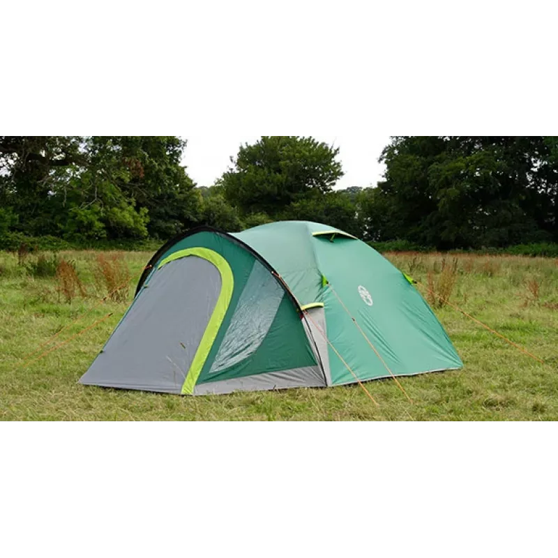 Dome/Igloo tent COLEMAN Kobuk Valley 4 Plus — 4-person, hard frame, green