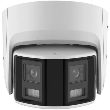 IP security camera Hikvision DS-2CD2346G2P-ISU/SL 4MP turret, 2.8 mm lens, 180° FOV, IR 30 m, IP67, PoE/DC