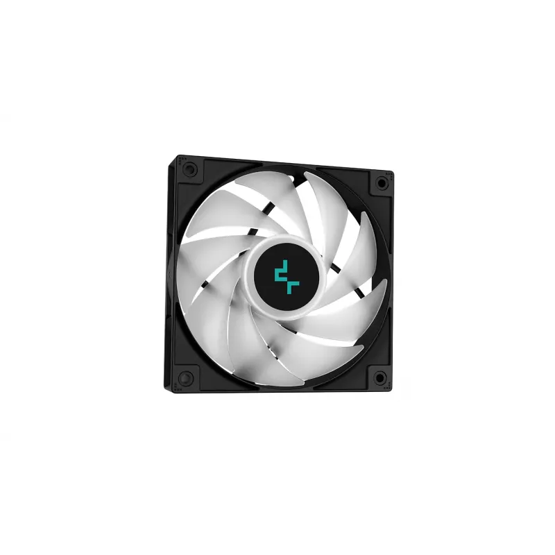 All-in-one liquid cooler DeepCool LS520 SE — 3x 120 mm fans, 280x120x27 mm aluminum radiator, 41 cm tubes, copper base, RGB