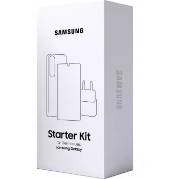 Starterkit for Samsung Galaxy S26 Ultra — clear protective case, anti-reflection screen protector, 25W charger