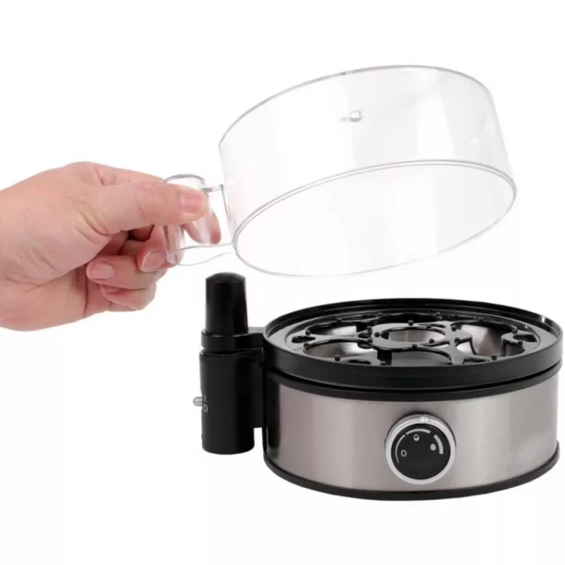 ROMMELSBACHER ER 400 - egg cooker - 400 W - Stainless Steel/Black