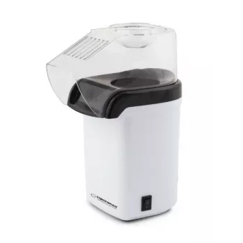 Popcorn maker Esperanza EKP005W Black White, 0.27 L, 1200 W, hot-air