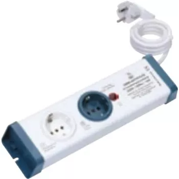Surge Protector Bachmann 924.164 Blue White 2 AC Outlets 230V