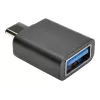 Eaton Tripp Lite Series USB 3,1 Gen 1,5 Adapter USB-C to USB Type A M/F 5 Gbps Tablet Smart Phone - USB-Adapter - USB Type A (W) to 24 pin USB-C (M) - USB 3,1 - Black (U428-000-F)