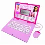 Educational bilingual children's laptop Lexibook Barbie JC598BBi17 — bilingual learning toy