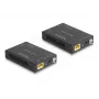 AV transmitter & receiver set DELOCK 65955 — Cat6/Cat6a HDMI extender, up to 3840×2160, wired, Micro-USB B power